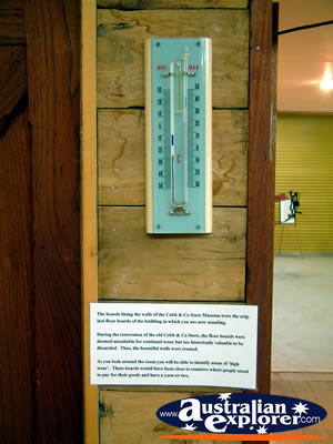 Information Display at Surat Cobb & Co Changing Station . . . VIEW ALL SURAT PHOTOGRAPHS