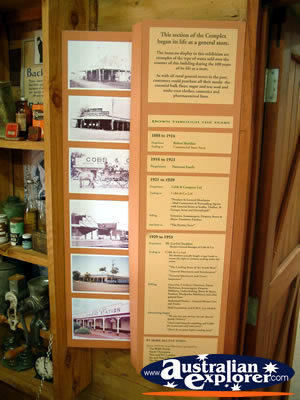 Surat Cobb & Co Changing Station Info Display . . . VIEW ALL SURAT PHOTOGRAPHS