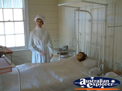 Miles Historical Village Hospital Room . . . VIEW ALL MILES PHOTOGRAPHS