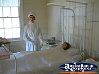 Miles Historical Village Hospital Room . . . CLICK TO ENLARGE