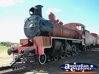 Train on the Tracks in Blackwater . . . VIEW ALL BLACKWATER PHOTOGRAPHS
