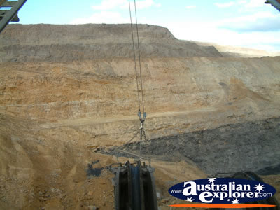 View of Norwich Park Mine from Dragline . . . VIEW ALL DYSART PHOTOGRAPHS