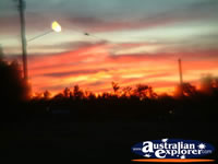 Surat Caravan Park Sunset . . . CLICK TO ENLARGE