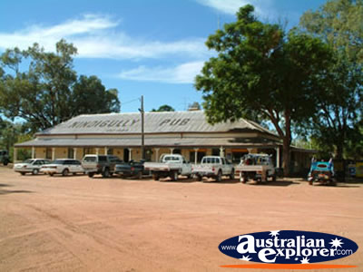 Nindigully Pub in Outback . . . CLICK TO VIEW ALL NINDIGULLY POSTCARDS