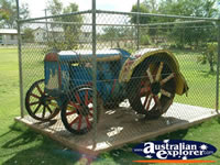 Cunnamulla Old Tractor in Park . . . CLICK TO ENLARGE