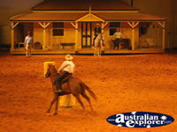 Australian Outback Spectacular Parading Horses . . . CLICK TO ENLARGE