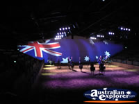 Australian Outback Spectacular Australian Flag . . . CLICK TO ENLARGE