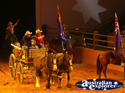 Australian Outback Spectacular Horse Entrance . . . VIEW ALL AUSTRALIAN OUTBACK SPECTACULAR PHOTOGRAPHS
