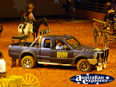 Australian Outback Spectacular Ute . . . VIEW ALL AUSTRALIAN OUTBACK SPECTACULAR PHOTOGRAPHS