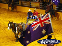 Australian Outback Spectacular Horse and Cart . . . CLICK TO ENLARGE