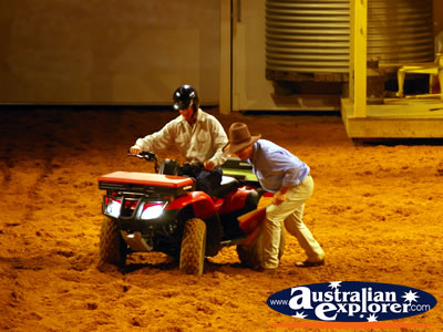 Australian Outback Spectacular Quad bike . . . VIEW ALL AUSTRALIAN OUTBACK SPECTACULAR PHOTOGRAPHS