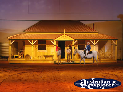 Australian Outback Spectacular House . . . CLICK TO VIEW ALL AUSTRALIAN OUTBACK SPECTACULAR POSTCARDS
