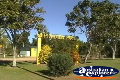 Ayr Plantation Park . . . CLICK TO VIEW ALL AYR POSTCARDS