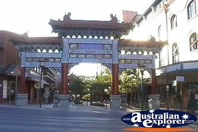 Brisbane Chinatown from Street . . . CLICK TO VIEW ALL BRISBANE (MORE) POSTCARDS
