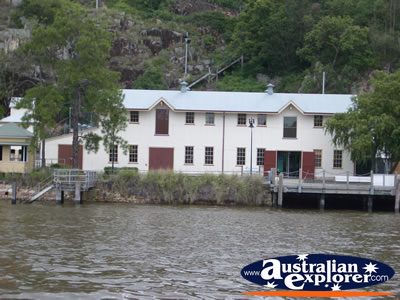 Building from Brisbane River . . . CLICK TO VIEW ALL BRISBANE (RIVER) POSTCARDS