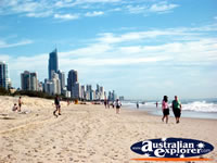 Lovely Beach in Broadbeach . . . CLICK TO ENLARGE