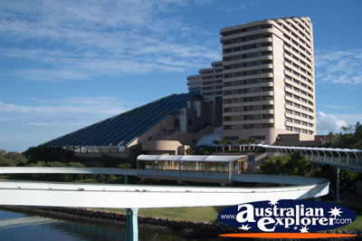 Conrad Jupiters Casino from Convention Centre . . . CLICK TO VIEW ALL BROADBEACH (CASINO) POSTCARDS