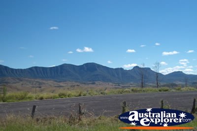 View of Mountains from Cunningham Highway . . . CLICK TO VIEW ALL CUNNINGHAM HIGHWAY POSTCARDS