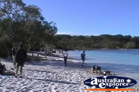 Fraser Island Lake Mckenzie . . . CLICK TO ENLARGE
