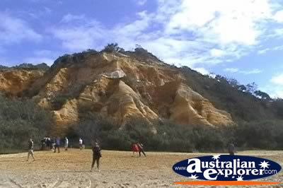 Fraser Island Pinnacles . . . CLICK TO VIEW ALL FRASER ISLAND (PINNACLES) POSTCARDS