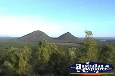 Glass House Mountains From Afar . . . VIEW ALL GLASS HOUSE MOUNTAINS PHOTOGRAPHS