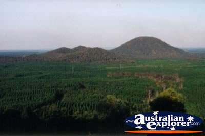 Glass House Mountains in Distance . . . VIEW ALL GLASS HOUSE MOUNTAINS PHOTOGRAPHS
