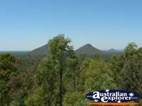 Beautiful View of Glasshouse Mountains . . . CLICK TO ENLARGE