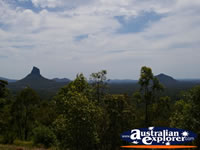 Glasshouse Mountains . . . CLICK TO ENLARGE