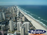 View from Q1 in Surfers Paradise . . . CLICK TO ENLARGE