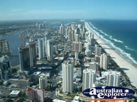 View of Gold Coast City from Q1 . . . CLICK TO ENLARGE