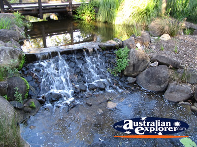 Rocky Waterfall . . . CLICK TO VIEW ALL GOLD COAST BOTANIC GARDENS POSTCARDS