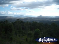 View of the Gold Coast Hinterland . . . CLICK TO ENLARGE