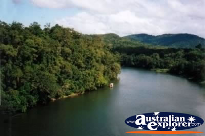 Kuranda Barron River . . . CLICK TO VIEW ALL KURANDA (SKYRAIL) POSTCARDS