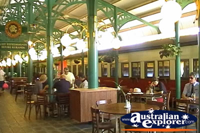 Freshwater Railway Station Cafe . . . CLICK TO VIEW ALL KURANDA SCENIC RAILWAY POSTCARDS