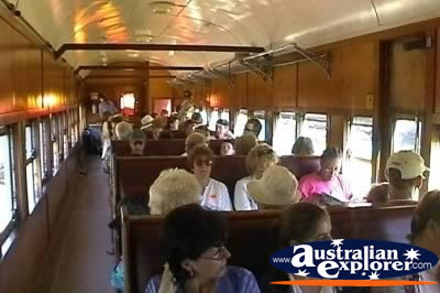 Kuranda Scenic Railway Carriage . . . CLICK TO VIEW ALL KURANDA SCENIC RAILWAY POSTCARDS