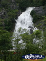 View of Waterfall from Kuranda Scenic Railway . . . CLICK TO ENLARGE
