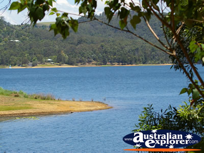 Blue Waters of Lake Baroon . . . CLICK TO VIEW ALL LAKE BAROON POSTCARDS