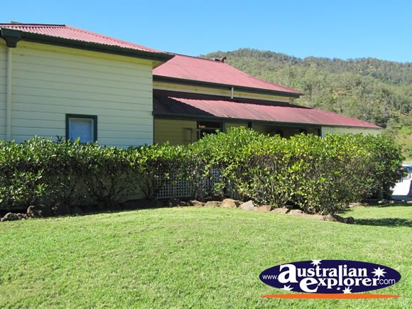 Outside at O'Reillys Vineyard . . . CLICK TO VIEW ALL LAMINGTON NATIONAL PARK POSTCARDS