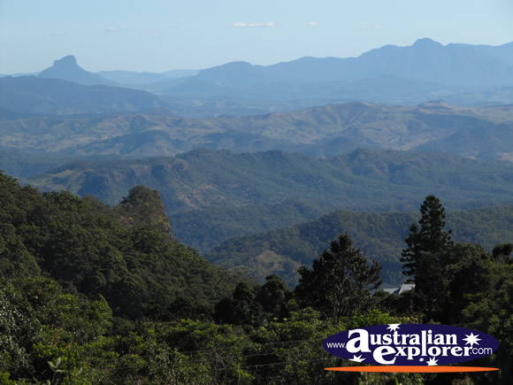 Hinterland View from O'Reillys . . . VIEW ALL LAMINGTON NATIONAL PARK PHOTOGRAPHS