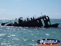 Shipwreck at Moreton Island . . . CLICK TO ENLARGE
