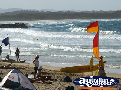 Noosa Beach on a Sunny Day . . . CLICK TO VIEW ALL NOOSA POSTCARDS