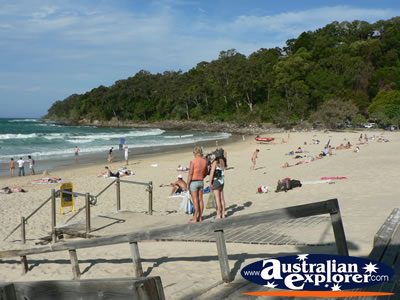 Noosa Beach . . . CLICK TO VIEW ALL NOOSA POSTCARDS