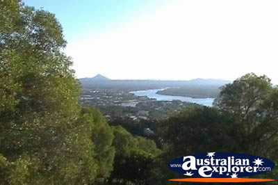 Noosa Laguna Landscape Seen from Lookout . . . CLICK TO VIEW ALL NOOSA (LAGUNA LOOKOUT) POSTCARDS