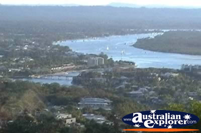Noosa Laguna Lookout View . . . CLICK TO VIEW ALL NOOSA (LAGUNA LOOKOUT) POSTCARDS