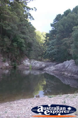 View of the Rock Pools in Gold Coast Hinterland . . . VIEW ALL GOLD COAST (HINTERLAND - ROCK POOLS) PHOTOGRAPHS