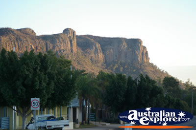 Mountains at Sringsure . . . CLICK TO VIEW ALL SPRINGSURE POSTCARDS
