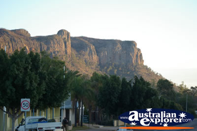 Cliff Faces at Springsure . . . CLICK TO VIEW ALL SPRINGSURE POSTCARDS