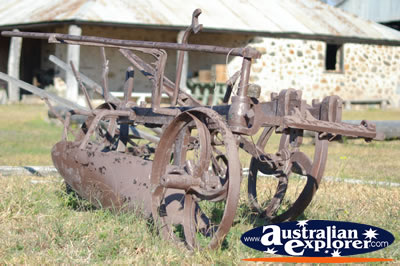 Old Farming Equipment . . . CLICK TO VIEW ALL SPRINGSURE (FORT RAINWORTH) POSTCARDS