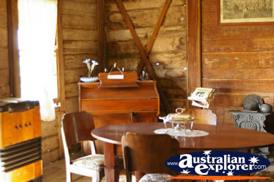 Inside Old Homestead . . . CLICK TO VIEW ALL SPRINGSURE (FORT RAINWORTH) POSTCARDS