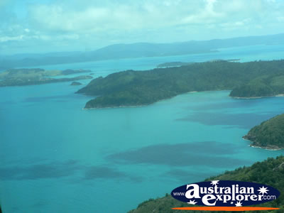 Beautiful View of Islands in the Whitsundays . . . VIEW ALL WHITSUNDAYS PHOTOGRAPHS